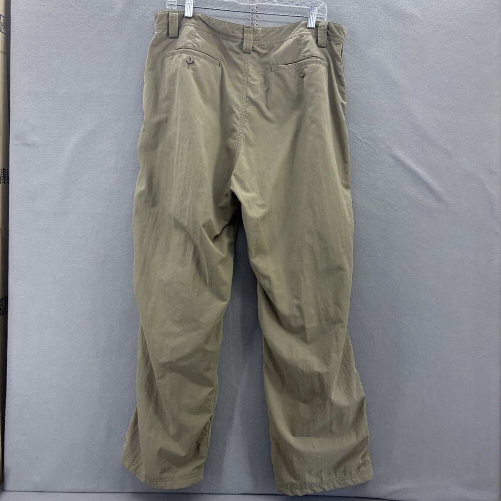 REI Nylon Beige Outdoors Khaki‎ Pants Mens Straight Leg 38x30 (Actual 36x28.5) - Picture 4 of 8